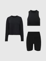 Open Back Bra & Biker Short in Melt Bundle - Image 3