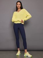 Distressed V-Neck Pullover - Margarita - Image 6