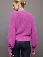 Rumi Shaker Cardigan - Orchid - Image 4
