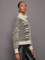 Edie Marl Turtle Neck - Cream - Image 3
