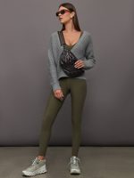 Quinn Double Breasted Cardi - Smoke Grey - Image 10