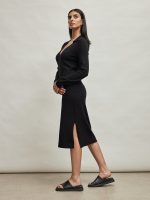 Polo Dress - Black - Image 3
