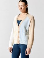 Contrast Cardigan - Oat Multi - Image 3