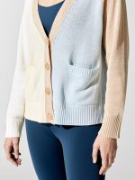 Contrast Cardigan - Oat Multi - Image 5