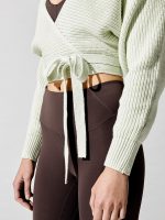Wrap Top - White Sage - Image 3