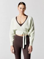 Wrap Top - White Sage