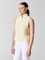 Sleeveless Half Zip - Butter - Image 3