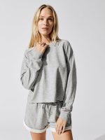 Boxy Pullover - Heather Grey - Image 3