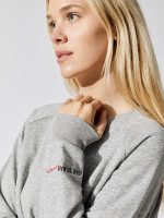 Boxy Pullover - Heather Grey - Image 5