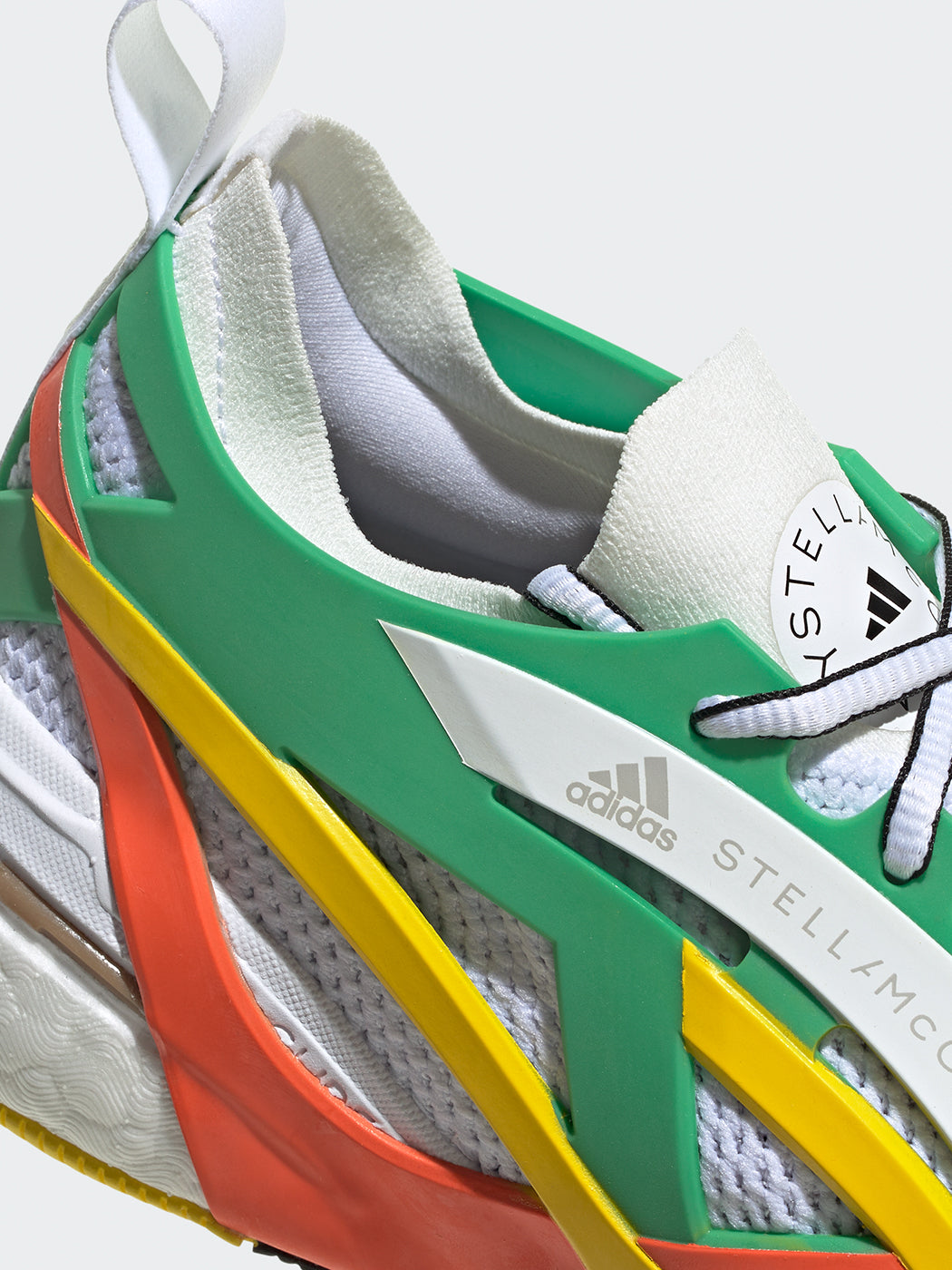 Adidas By Stella Mccartney Solarglide - Green/Ftwr White/Semi Impact Orange - Image 4