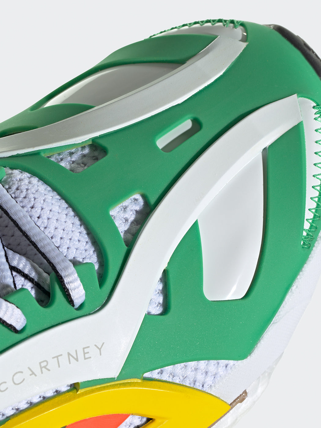 Adidas By Stella Mccartney Solarglide - Green/Ftwr White/Semi Impact Orange - Image 5