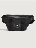 adidas by Stella McCartney Convertible Bumbag - BLACK/BLACK/WHITE - Image 2
