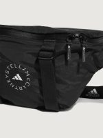 adidas by Stella McCartney Convertible Bumbag - BLACK/BLACK/WHITE - Image 5