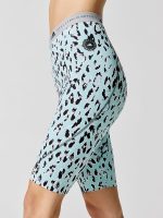 Truepurpose Training Cycling Tight Print - Splash-Black-White - Image 6
