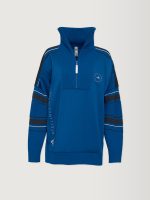 Adidas By Stella Mccartney Knit Mix Pullover - Mystery Blue