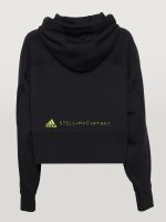 Adidas By Stella Mccartney Sportswear Cropped Hoodie - Black - Image 3
