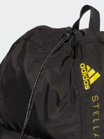 Adidas By Stella Mccartney Gymsack - Black/Black/Yellow - Image 5