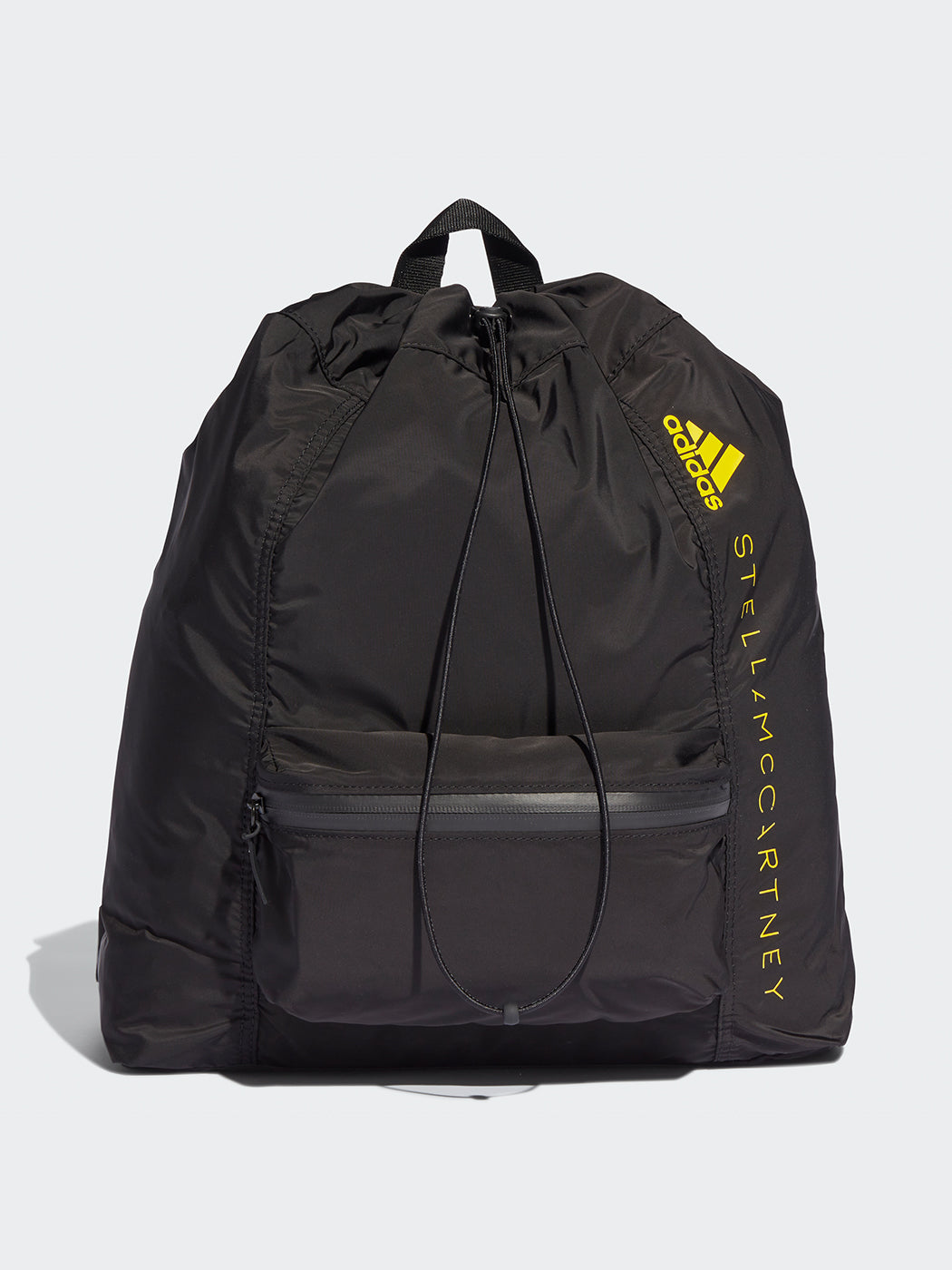 ADID-HG8640-BLK-22FAL-AdidasByStellaMccartneyGymsack-color-black-black-yellow3_a9b98380-98c1-4bda-b36c-a3da0e1783b9 Adidas By Stella Mccartney Gymsack - Black/Black/Yellow - Image 1