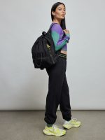 Adidas By Stella Mccartney Gymsack - Black/Black/Yellow - Image 7