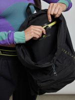 Adidas By Stella Mccartney Gymsack - Black/Black/Yellow - Image 8