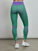 Asmc Truestrength Seamless Tight -   Green/Active Purple/Shift Purple - Image 4