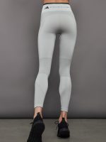 TrueStrength Seamless Yoga 7/8 Tight - MGH SOLID GREY/WHITE-BLACK - Image 4
