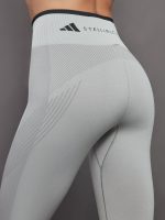 TrueStrength Seamless Yoga 7/8 Tight - MGH SOLID GREY/WHITE-BLACK - Image 5