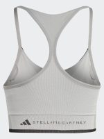 TrueStrength Seamless Yoga Medium Support Sports Bra - MGH SOLID GREY/WHITE/BLACK - Image 8