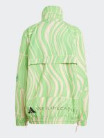 TrueCasuals Woven Tracktop Printed - BLUSH PINK/SEMI FLASH GREEN - Image 5