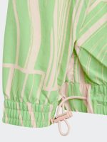 TrueCasuals Woven Tracktop Printed - BLUSH PINK/SEMI FLASH GREEN - Image 7