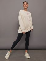 adidas by Stella McCartney Sportswear Sweatshirt (UNITEFIT) - F MAGIC BEIGE - Image 5