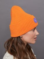 aSMC BEANIE - unity orange/deep lilac/purple glow - Image 2