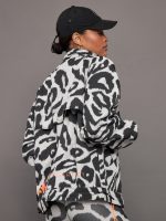 adidas by Stella McCartney Woven TrackTop Printed - Chalk Pearl/Black - Image 4