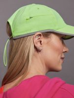 adidas by Stella McCartney Run Cap - Green Spark/Dove Grey - Image 2