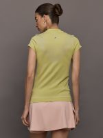 aSMC TrueNature Golf Polo Shirt - Halo Gold - Image 5