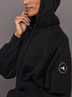 aSMC TrueLife Cropped Hoodie - Black - Image 5