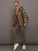 aSMC TrueNature Full-Zip Print Winter Fleece - Soft Powder/Brown Moss - Image 5