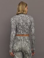 aSMC TruePurpose Training Longsleeve Crop - Almond Milk-Smc/Charcoal - Image 5