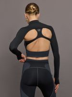 aSMC Mock Neck Sleeves - Black - Image 4
