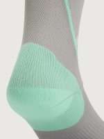 aSMC Crew Sock - Dove Grey/Bright Green/White - Image 4