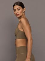 aSMC TrueStrength Yoga Bra - Brown Moss - Image 5
