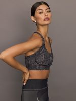 aSMC TruePurpose Power Impact Training Bra p - Charcoal/Black - Image 4