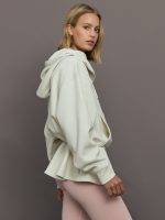 aSMC Peplum Hoodie - Almond Milk-Smc - Image 4