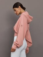 aSMC Cropped Hoodie - Light Rosewood - Image 4