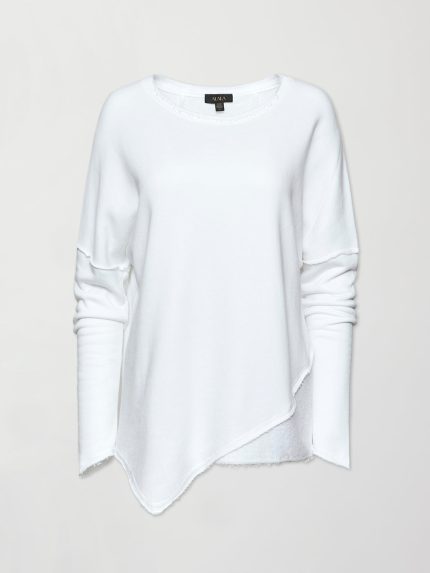Exhale Sweatshirt - WHITE