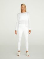 Open Back Long Sleeve - White - Image 5