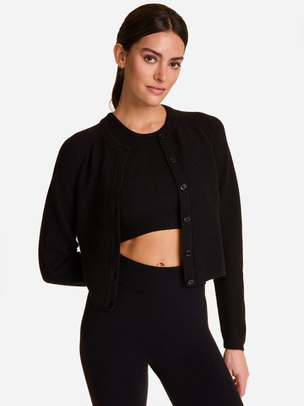 Goddess Cardigan - BLACK