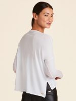 Long Sleeve Breakers Tee - White - Image 4