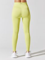 Seamless Rib Tight - Chartreuse - Image 6
