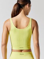 Seamless Crop Tank - Chartreuse - Image 3